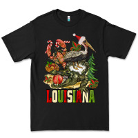 Black Christmas Louisiana Premium Tee - BarkalooDesign