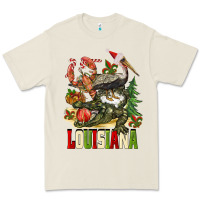 Bone Christmas Louisiana Premium Tee - BarkalooDesign
