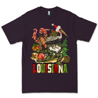 Plum Christmas Louisiana Premium Tee - BarkalooDesign