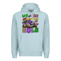 Blue Mist let the good times roll with mardi gras monster tr Premium Hoodie - LillyAllenDesigns