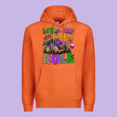 Let The Good Times Roll With Mardi Gras Monster Tr Premium Hoodie Designed By Lillyallendesigns