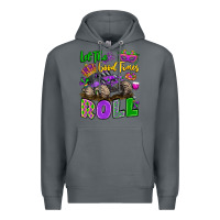 Rock let the good times roll with mardi gras monster tr Premium Hoodie - LillyAllenDesigns