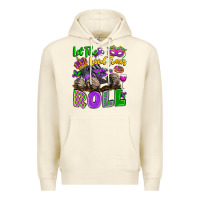 Sandshell let the good times roll with mardi gras monster tr Premium Hoodie - LillyAllenDesigns