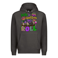 Smoke let the good times roll with mardi gras monster tr Premium Hoodie - LillyAllenDesigns