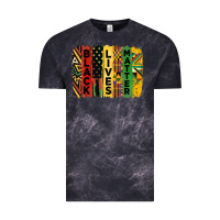 Cloud Black junetheenth black livesmatter brush stroke Vintage Tee - HRA Design Shop
