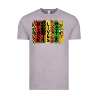 Junetheenth Black Livesmatter Brush Stroke Vintage Tee | Teevron