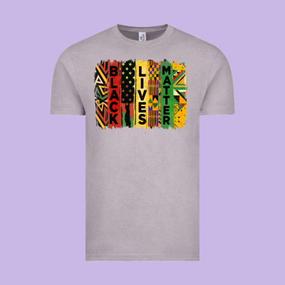 Junetheenth Black Livesmatter Brush Stroke Vintage Tee Designed By Hra Design Shop