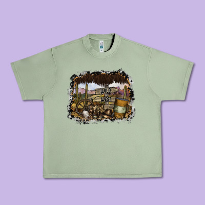 Wild West Urban Heavy Tee Designed By Sublimationcraftshop