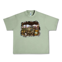 Oil Green wild west Urban Heavy Tee - SublimationCraftShop