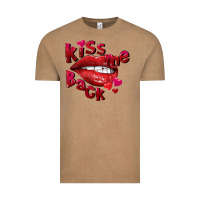 Vintage Coffee kiss me back Vintage Tee - FaDigitalArtStudio