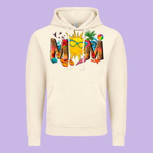 Summer Mom Vintage Hoodie Designed By Texasbilliewilder