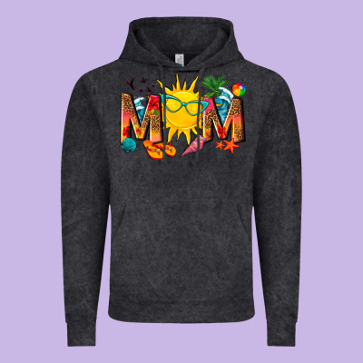 Summer Mom Vintage Hoodie Designed By Texasbilliewilder