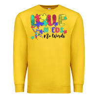 Lemon love needs no words autism Premium Sweatshirt - MaliasSmallBusiness