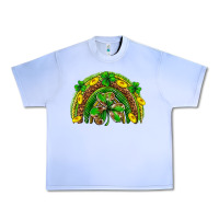 Grape Ice St. Patrick's Day rainbow Urban Heavy Tee - Neo Western