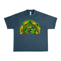 Midnight Navy St. Patrick's Day rainbow Urban Heavy Tee - Neo Western