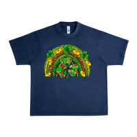 Navy St. Patrick's Day rainbow Urban Heavy Tee - Neo Western