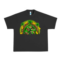 Pigment Black St. Patrick's Day rainbow Urban Heavy Tee - Neo Western