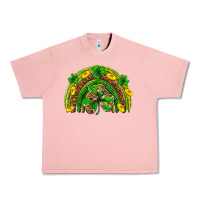 Salmon St. Patrick's Day rainbow Urban Heavy Tee - Neo Western
