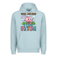 Blue Mist your anxiety is a lying bitch Premium Hoodie - LillyAllenDesigns