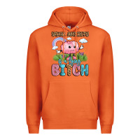 Carrot your anxiety is a lying bitch Premium Hoodie - LillyAllenDesigns