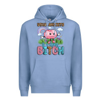 Colony Blue your anxiety is a lying bitch Premium Hoodie - LillyAllenDesigns
