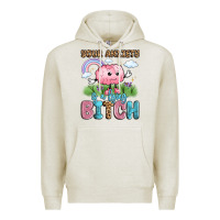 Oatmeal Heather your anxiety is a lying bitch Premium Hoodie - LillyAllenDesigns