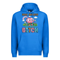 True Royal your anxiety is a lying bitch Premium Hoodie - LillyAllenDesigns
