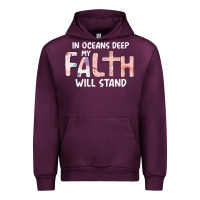 Mauve Wine Oceans Deep My Faith Will Stand Urban Hoodie - Bettercallsaul