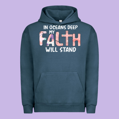 Oceans Deep My Faith Will Stand Urban Hoodie Designed By Bettercallsaul