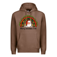 Chestnut merry christmas y'all santa rainbow Premium Hoodie - AdoDesignShop