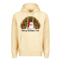 Pina Colada merry christmas y'all santa rainbow Premium Hoodie - AdoDesignShop