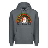 Rock merry christmas y'all santa rainbow Premium Hoodie - AdoDesignShop