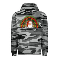 Slate Camo merry christmas y'all santa rainbow Premium Hoodie - AdoDesignShop