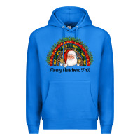 True Royal merry christmas y'all santa rainbow Premium Hoodie - AdoDesignShop