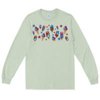 Matcha usa ice cream and popsicles Long Sleeve Tee - AdoDesignShop