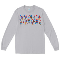 Moon Dust usa ice cream and popsicles Long Sleeve Tee - AdoDesignShop