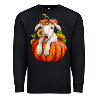 Black fall pumpkin lamb nancy cooper Premium Sweatshirt - NancyCooperArtShop