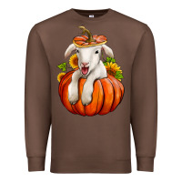 Chestnut fall pumpkin lamb nancy cooper Premium Sweatshirt - NancyCooperArtShop