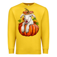 Lemon fall pumpkin lamb nancy cooper Premium Sweatshirt - NancyCooperArtShop
