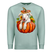 Seafoam fall pumpkin lamb nancy cooper Premium Sweatshirt - NancyCooperArtShop
