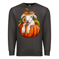 Smoke fall pumpkin lamb nancy cooper Premium Sweatshirt - NancyCooperArtShop