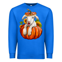 True Royal fall pumpkin lamb nancy cooper Premium Sweatshirt - NancyCooperArtShop