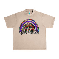 French Oak autism awareness Urban Heavy Tee - SublimationCraftShop