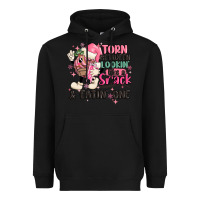 Black torn between lookin' like a snack and eatin' one Heavyweight Hoodie - MaliasSmallBusiness
