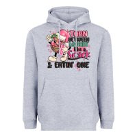 Heather Grey torn between lookin' like a snack and eatin' one Heavyweight Hoodie - MaliasSmallBusiness