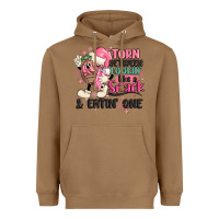 Toasted Coconut torn between lookin' like a snack and eatin' one Heavyweight Hoodie - MaliasSmallBusiness