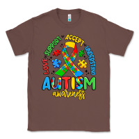 Chestnut love support accept understand autism awareness Classic Tee - Artiststas
