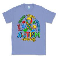 Colony Blue love support accept understand autism awareness Classic Tee - Artiststas
