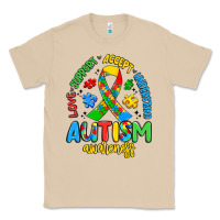 Mushroom love support accept understand autism awareness Classic Tee - Artiststas