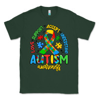 Sports Green love support accept understand autism awareness Classic Tee - Artiststas